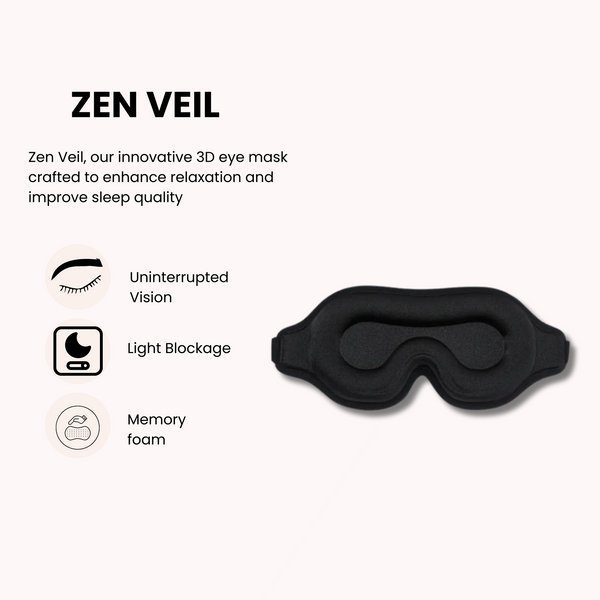 Zen Veil Sleep Mask: The Ultimate Sleep Companion